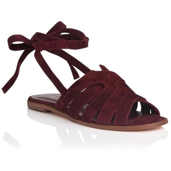 L.K. Bennett London Selma Suede Sandals - Picture 3 of 15